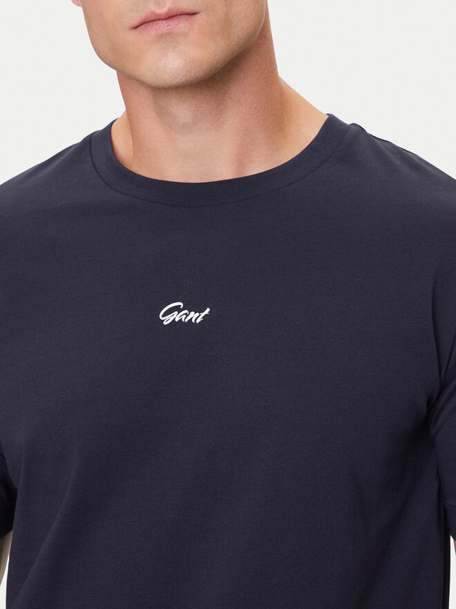 Gant Gant Camiseta Small Graphic 2003343 Azul marino Regular Fit