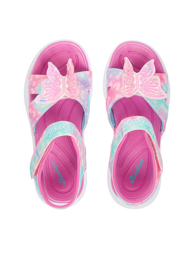 Skechers Sandalen Skechers Jumpsters Sandal - Butterfly Brites 303109L/PKMT Rosa