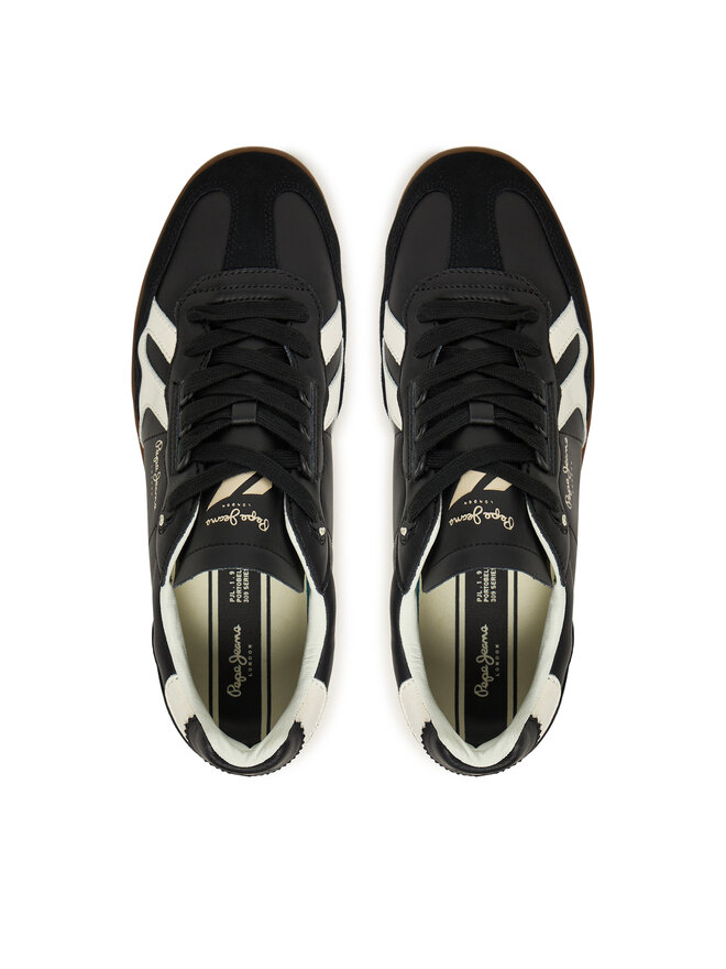 Pepe Jeans Sneakers Pepe Jeans Ball Zero M PMS000010 Schwarz