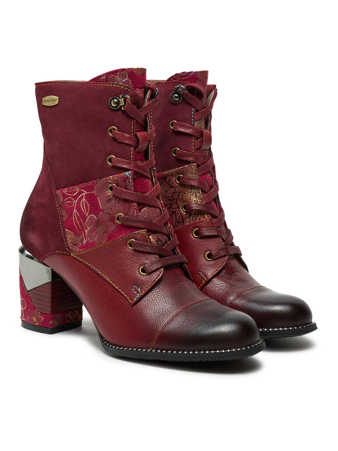 Laura Vita Stiefeletten Laura Vita Maevao 02 Dunkelrot