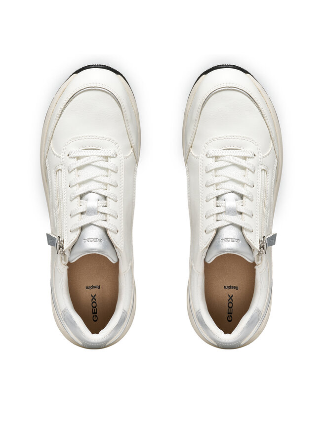 Geox Sneakers Geox D Bulmya D65NQB 05411 C1000 Weiß