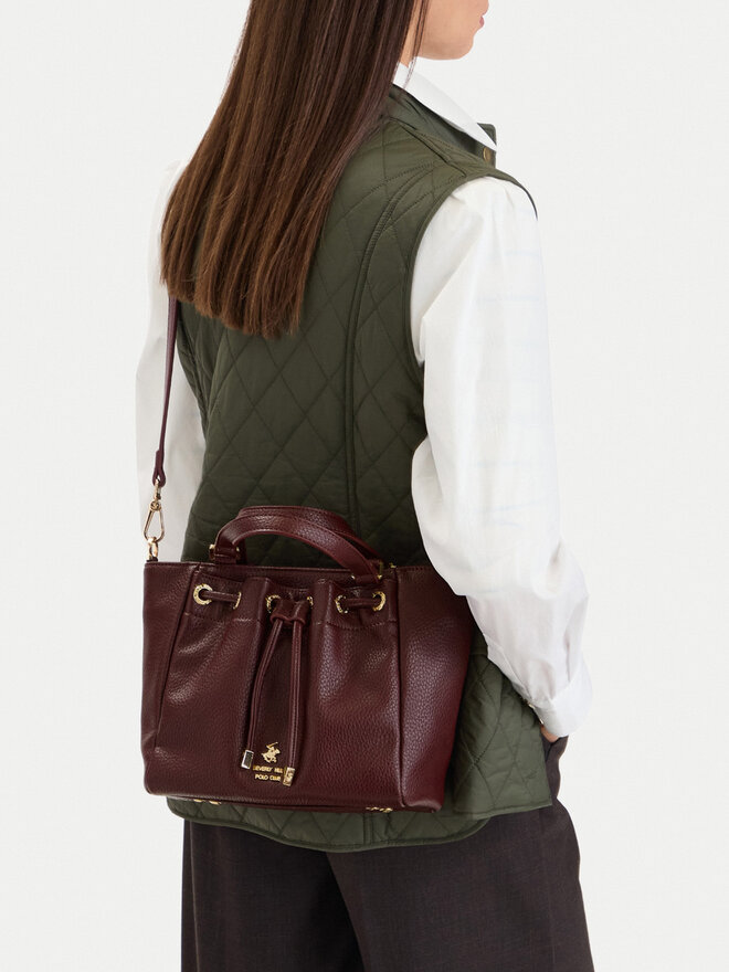 Beverly Hills Polo Club Handtasche Beverly Hills Polo Club CEO-BHPC-C-006-10 Dunkelrot