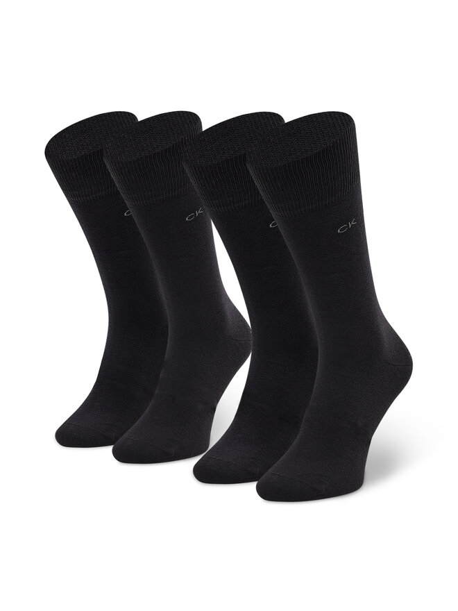 Calvin Klein Lange Socken Calvin Klein 701218631 Schwarz