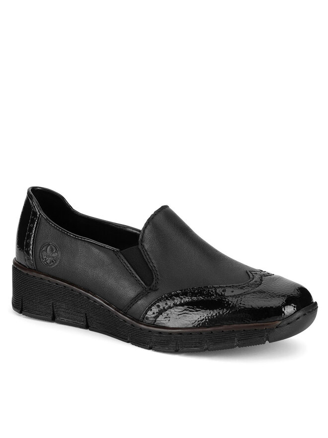 Rieker Polobotky Rieker 53776-00 Černá