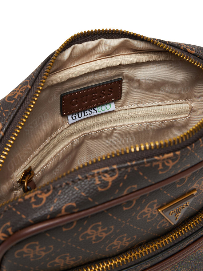 Guess Torbica za okrog pasu Guess HMMILO P5422 Rjava