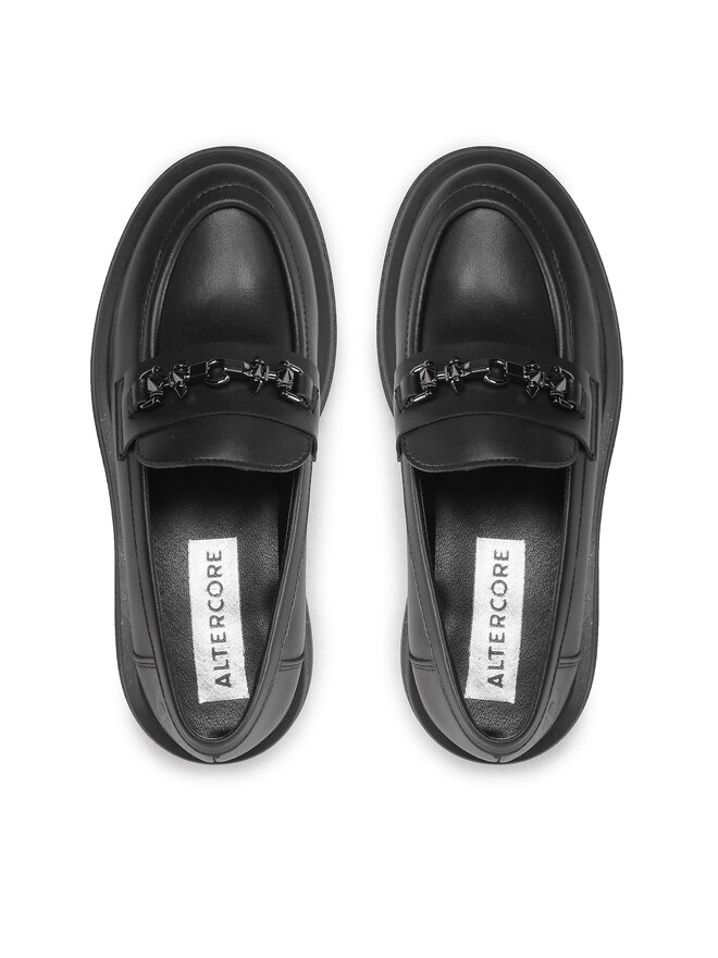 Altercore Loafersy Altercore Scarlett Vegan Černá