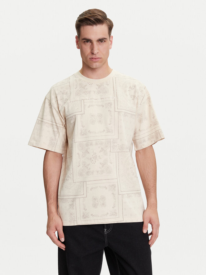 Karl Kani Karl Kani Camiseta Small Signature Paisley PD00005342 Beis Relaxed Fit