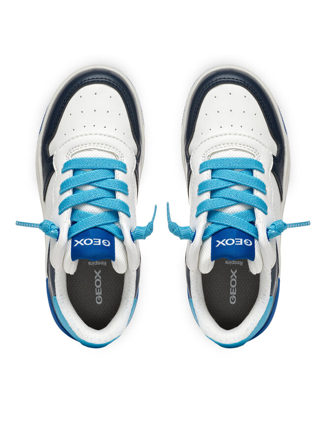 Geox Sneakersy Geox J Washiba J45LQB 5411 C1343 S Biały