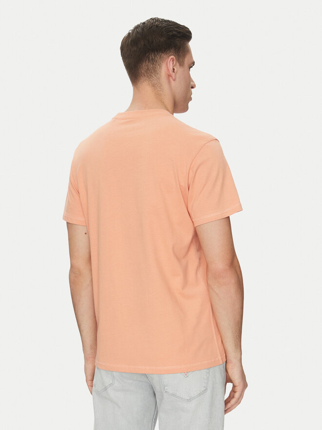 Guess Guess Marškinėliai M5GI16 K8FQ4 Oranžinė Regular Fit