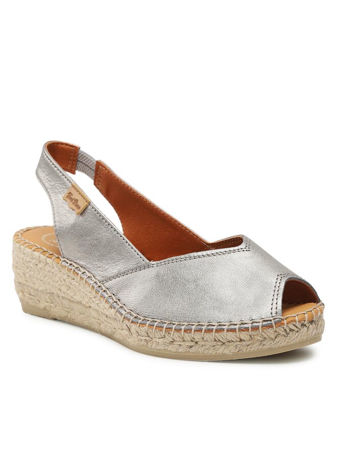 Toni Pons Espadrile Toni Pons Bernia-P Srebrna