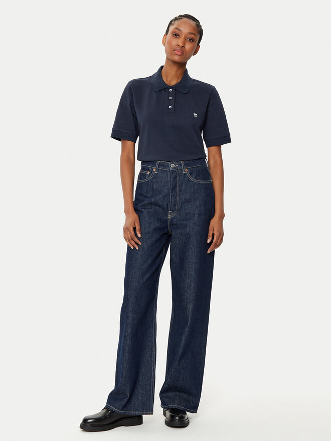 Weekend Max Mara Weekend Max Mara Поло Scena 2515951011 Cиній Regular Fit