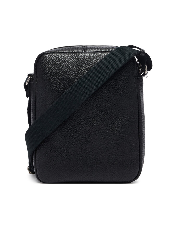 Calvin Klein Umhängetasche Calvin Klein Bold Pebble Simple Reporter LV04D3623G Schwarz