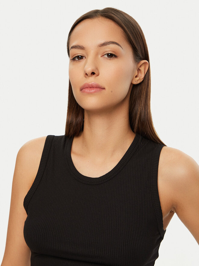 Calvin Klein Calvin Klein Top K20K208054 Schwarz Slim Fit