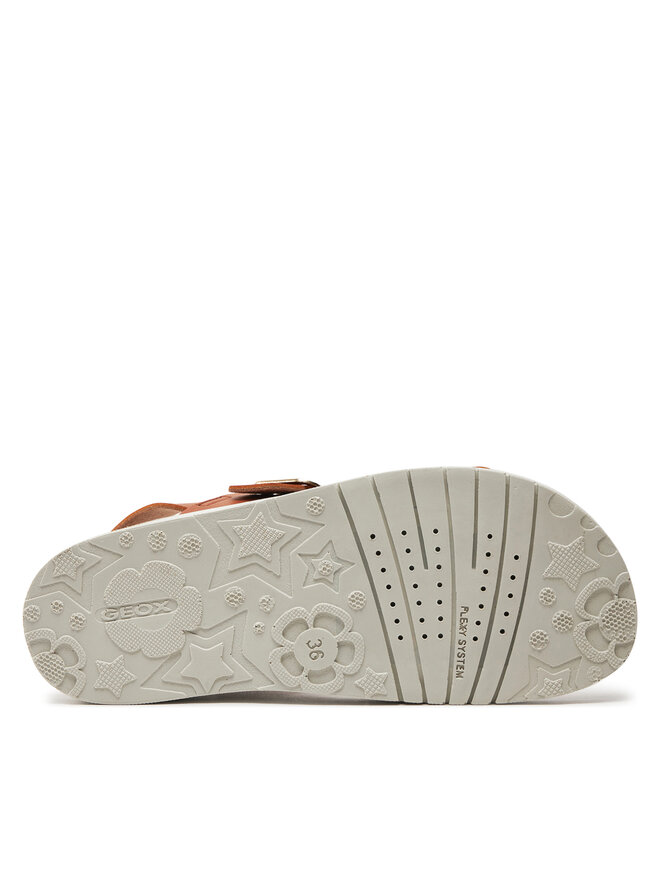 Geox Sandály Geox J Sandal Costarei Gi J45EAD 000BC C5046 D Béžová