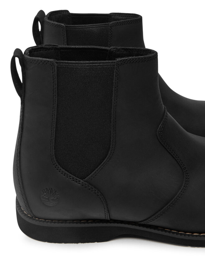 Timberland Μποτάκια με λάστιχο Timberland Woodhull TB0A413H0011 Μαύρο
