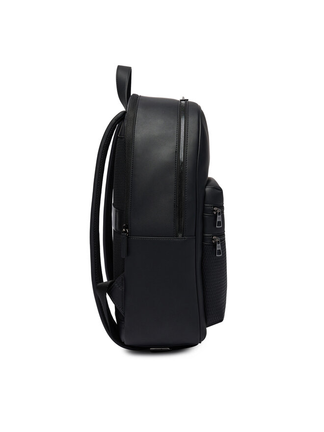 Tommy Hilfiger Rucksack Tommy Hilfiger Th Woven Backpack AM0AM14093 Schwarz