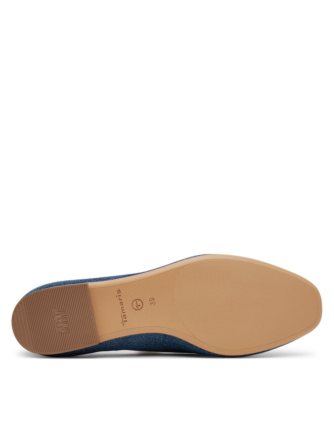 Tamaris Baleriny Tamaris 1-22144-44 Granatowy