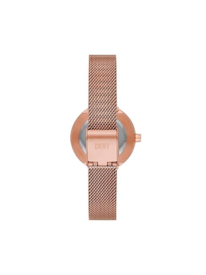 DKNY Pulkstenis DKNY Sasha NY6654SET Rozā apzeltījums