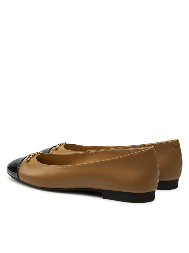 MICHAEL Michael Kors Балеринки MICHAEL Michael Kors Rebeca Flex Ballet 40F4RBFP1L Кафяв