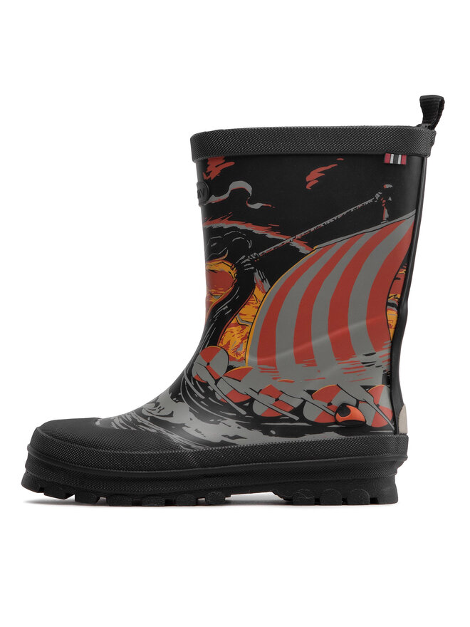 Viking Guminiai batai Viking Jolly Print 1-60020-272 Juoda