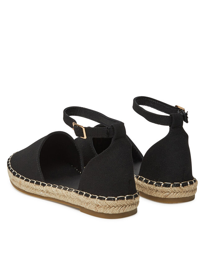 DeeZee Espadrilky DeeZee E8265-6 Čierna
