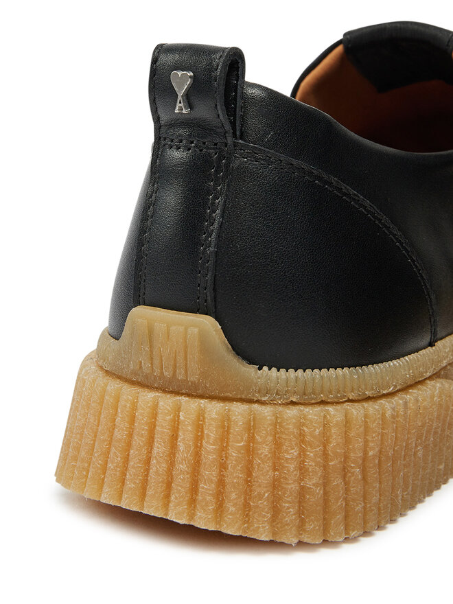 Sneakersy AMI Paris USN413.AL0085 001 Czarny | eobuwie.com.pl