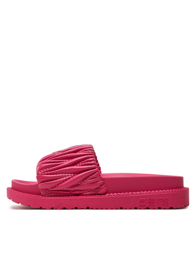 Big Star Shoes Klapki Big Star Shoes NN274A749 Różowy
