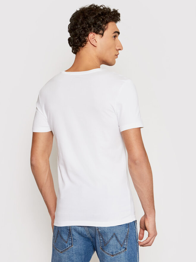 Guess Guess T-Shirt U97M01 JR003 Λευκό Slim Fit