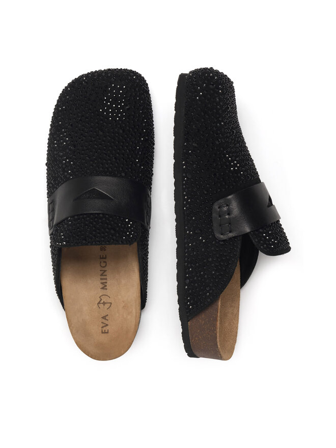 Eva Minge Papucs Eva Minge PERPETUE-24SS03 Fekete