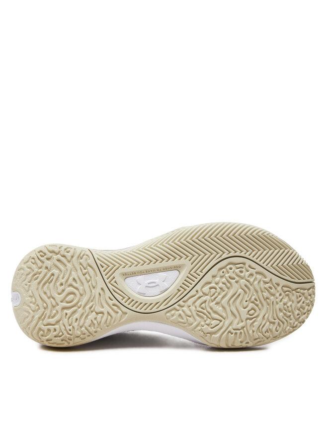 Under Armour Basketbalové boty Under Armour UA Lockdown 7 Low 3027646 Bílá