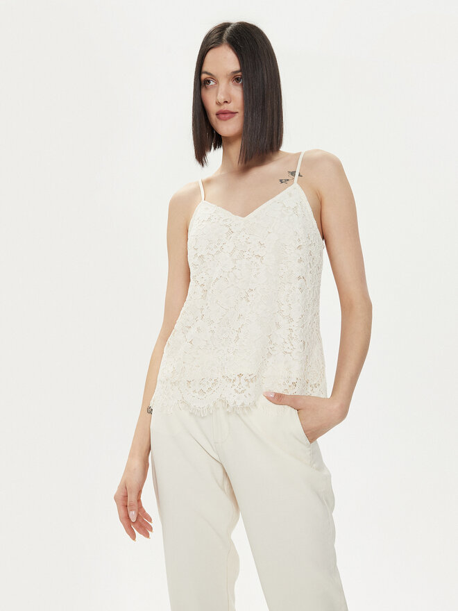 YAS YAS Felső Perla 26032812 Ekru Regular Fit