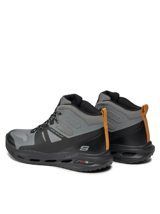 Skechers Polacchine Skechers Arch Fit Orvan Montfort 210478/GYBK Grigio