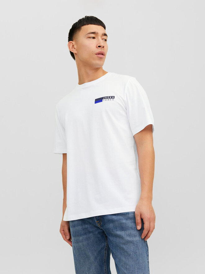 Jack&Jones Jack&Jones Camiseta Corp 12233999 Blanco Standard Fit