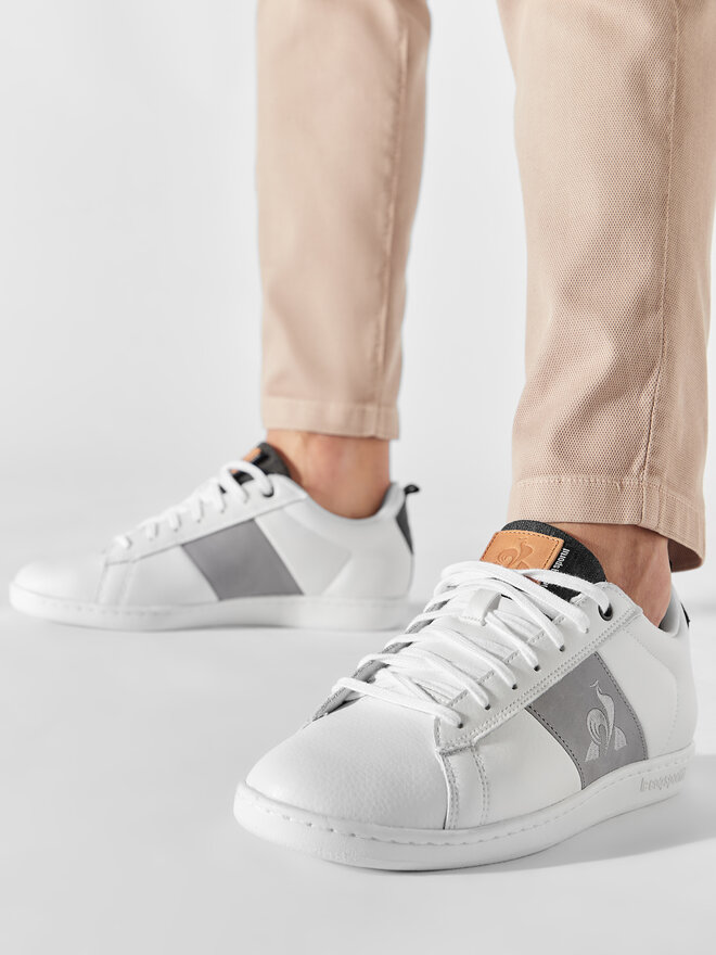 Sneakers Le Coq Sportif Courtclassic Black Jean 2220194 Blanc chaussures