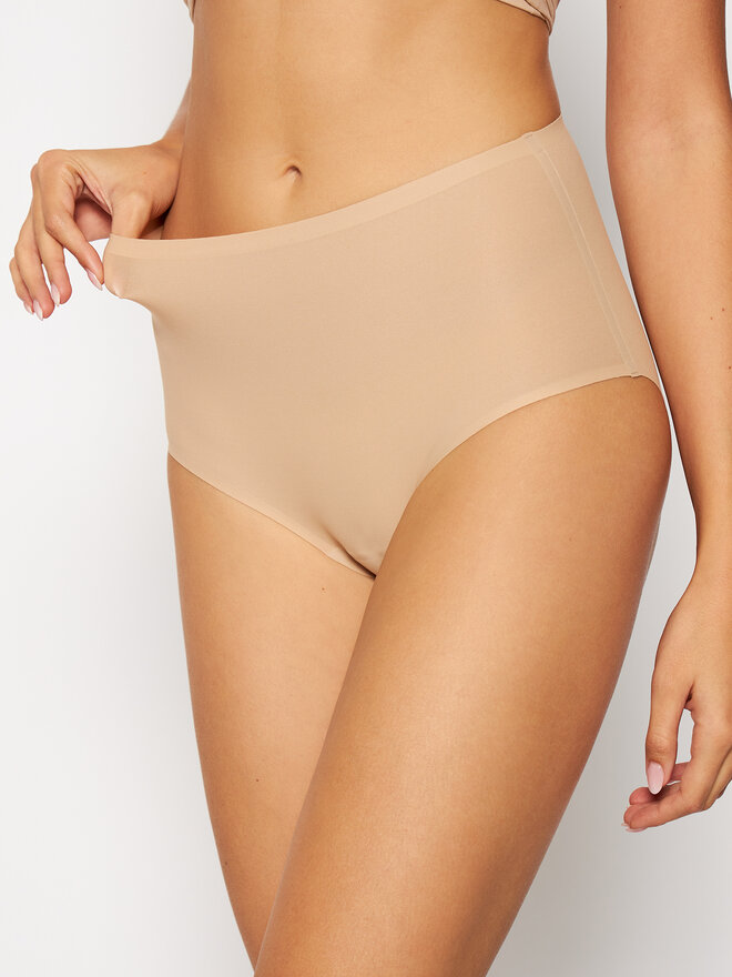 Chantelle Chantelle Klasikinės kelnaitės aukštu juosmeniu Soft Stretch C26470 Smėlio