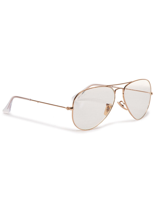 Ray-Ban Okulary przeciwsłoneczne Ray-Ban Aviator Large Classic 0RB3025 001/5F Złoty