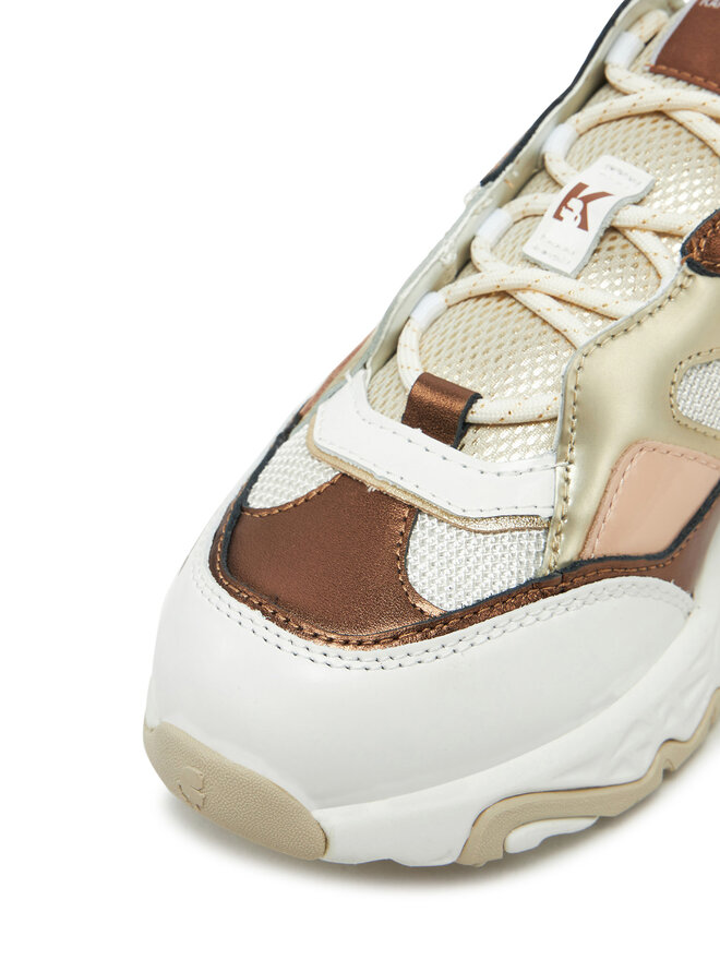 Снікерcи KARL LAGERFELD Blaze KL62423M Золотий | evzuttya.com.ua