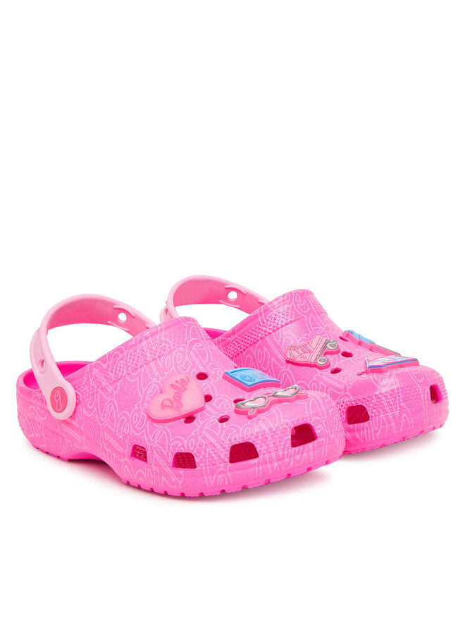 Crocs Natikači Crocs  Barbie Classic Clog 211406 Roza