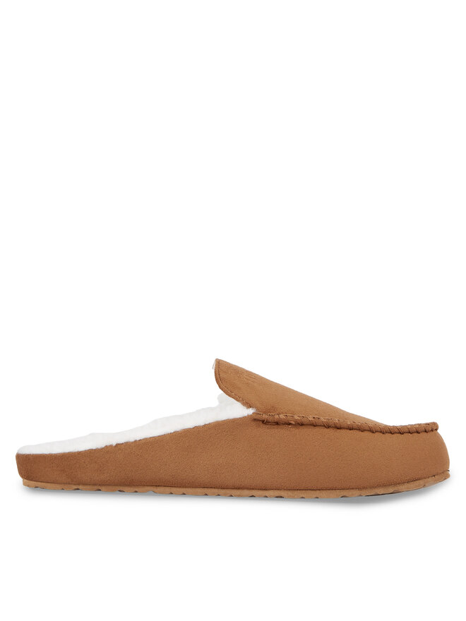 Tommy Hilfiger Papucs Tommy Hilfiger Hilfiger Mocassin Homeslipper FM0FM04769 Barna
