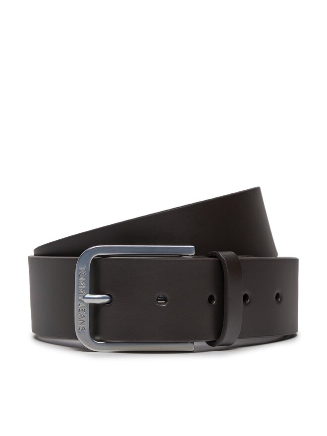 Tommy Hilfiger Чоловічий ремінь Tommy Hilfiger Tjm Adj. Belt 4.0 AM0AM12270 Коричневий