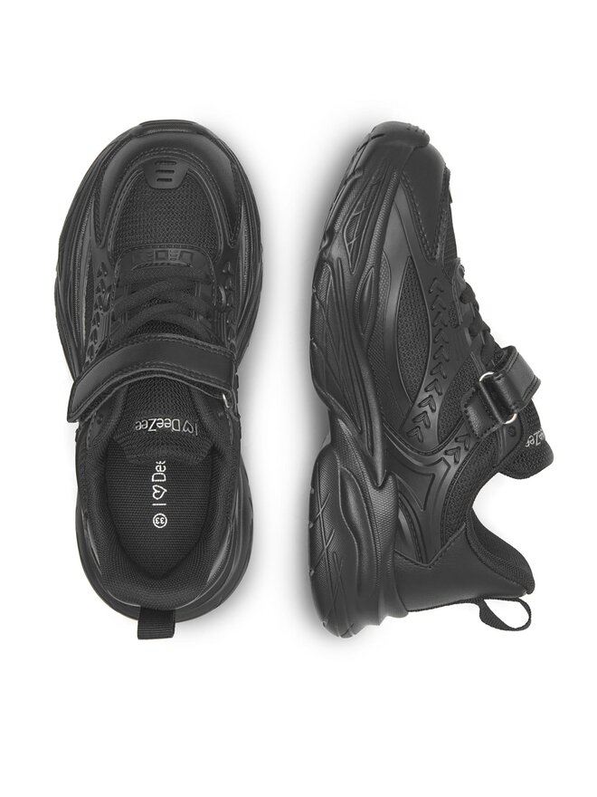 DeeZee Sneakersy DeeZee CF2714-1 Čierna