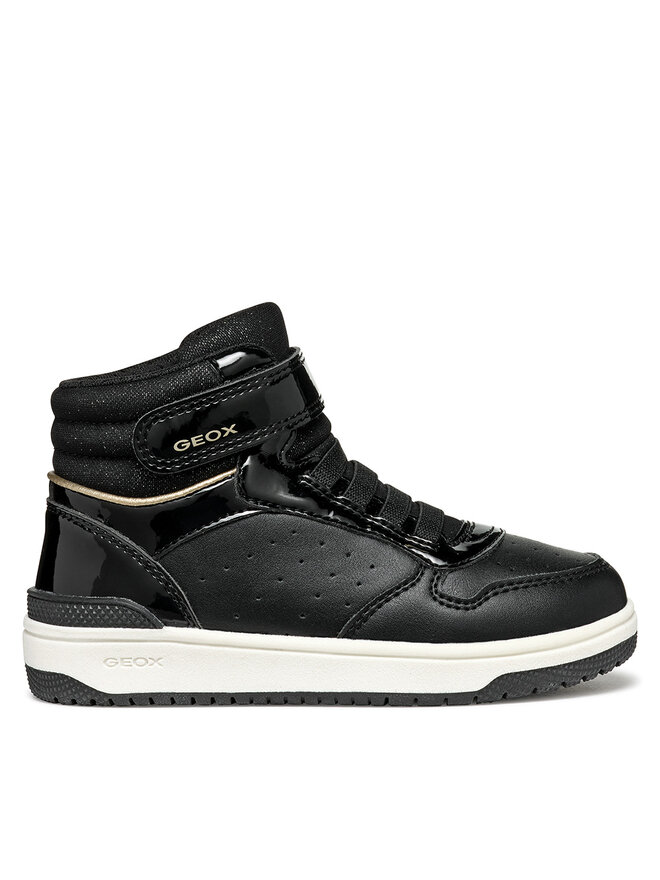 Geox Sneakersy Geox J Washiba Girl J36HXA 05402 C9999 S Černá