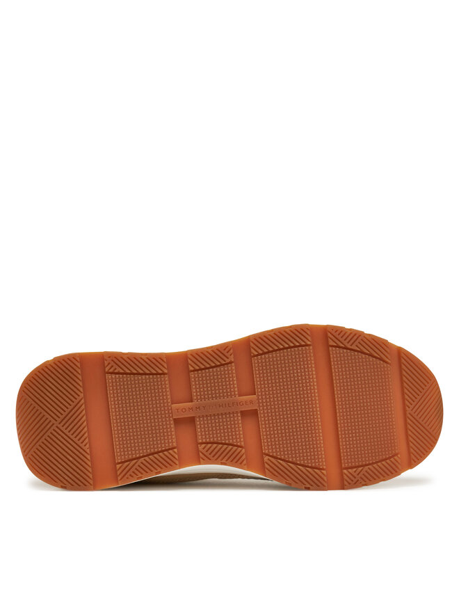 Tommy Hilfiger Sneakersy Tommy Hilfiger FW0FW08472 Beżowy
