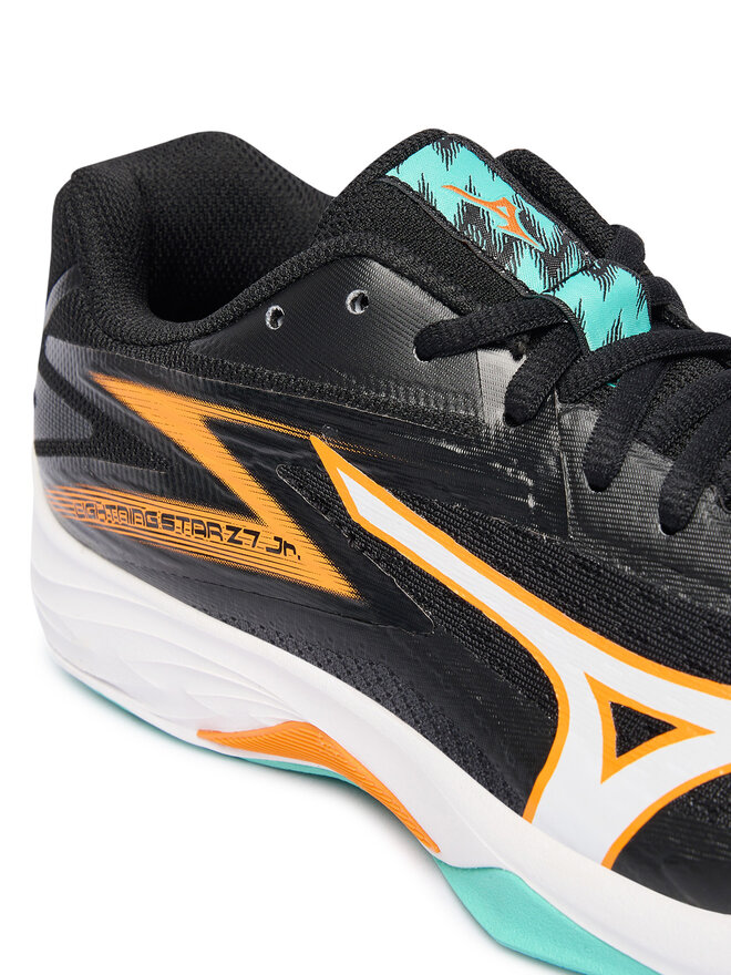 Mizuno Hallenschuhe Mizuno Lightning Star Z7 Jr. V1GD2303 Schwarz