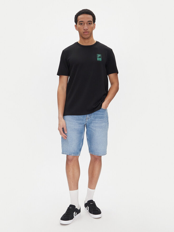 Fila Fila T-Shirt Lennik FAM0883 Schwarz Regular Fit