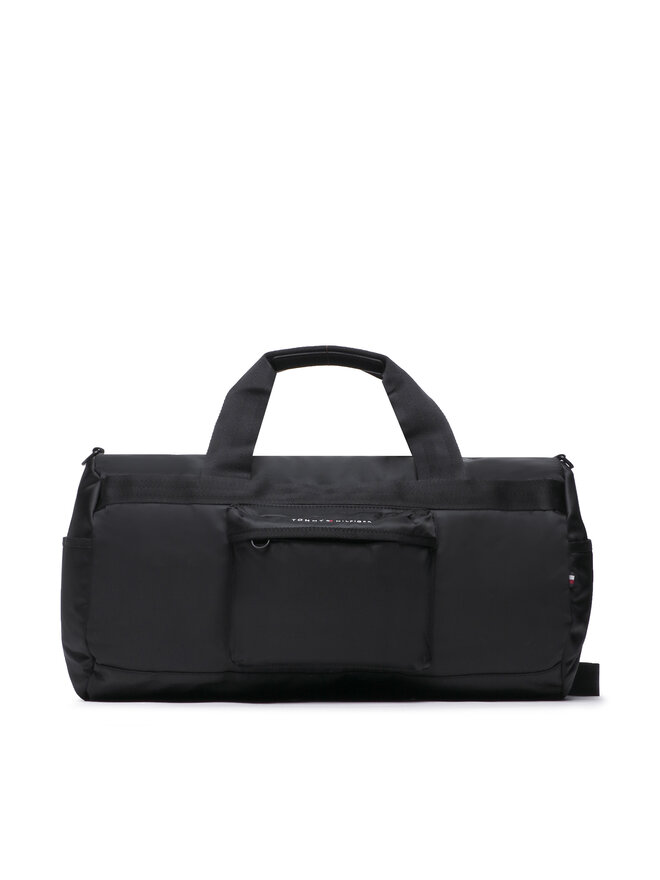 Tommy Hilfiger Hétvégi táska Tommy Hilfiger Th Skyline Duffle AM0AM10913 Fekete