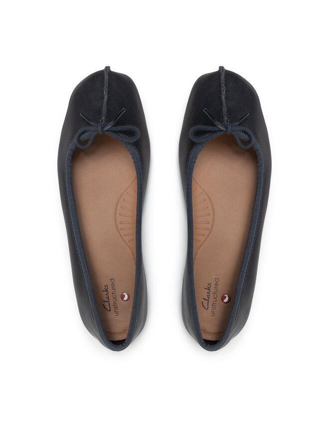 Clarks Ballerinas Clarks Freckle Ice 203529324 Dunkelblau