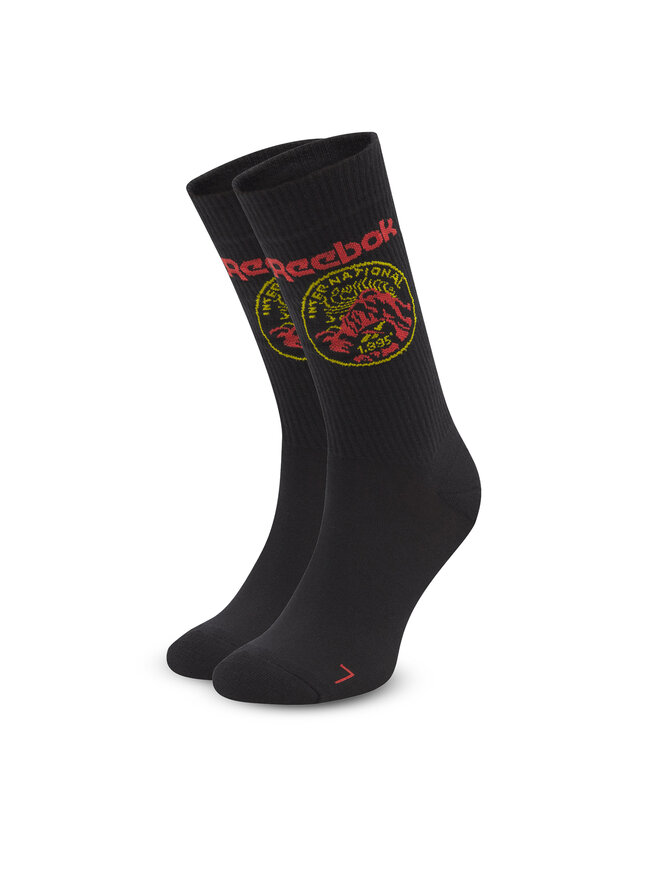 Reebok Дълги чорапи unisex Reebok CL Outdoor Sock HC4371 Черен
