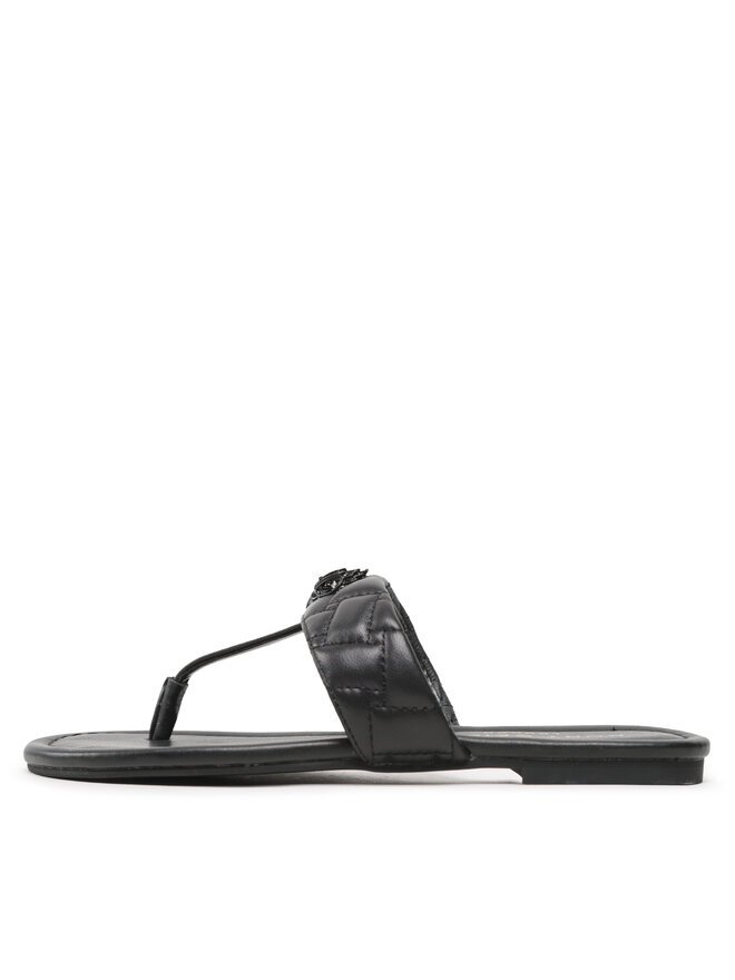 Kurt Geiger Flip flop Kurt Geiger Kensington T-Bar Drench 9600600109 Negru