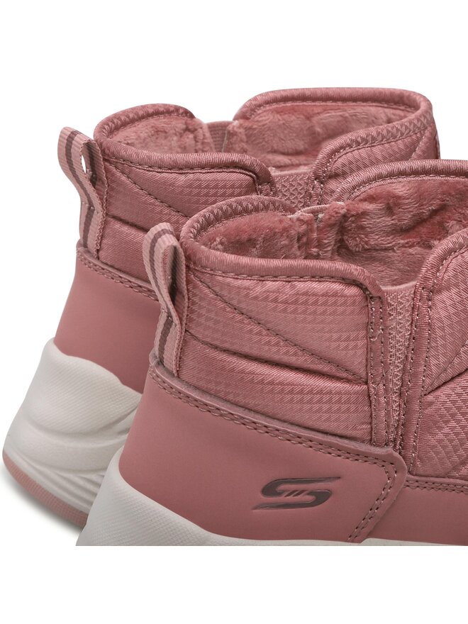 Skechers Polokozačky Skechers Puffiez 117260/ROS Růžová